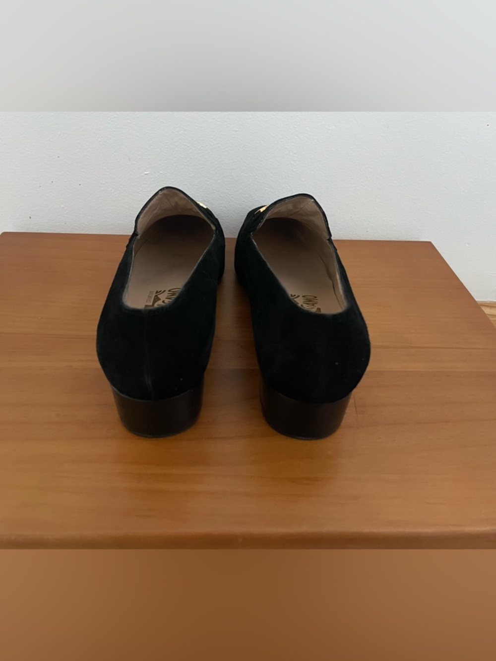 Salvatore Ferragamo Black Suede Loafers - Picture 6 of 9